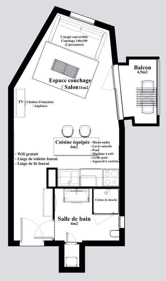 Studio Primeveres - Centre Village - Aravistour Сен-Жан-де-Сикст Екстериор снимка