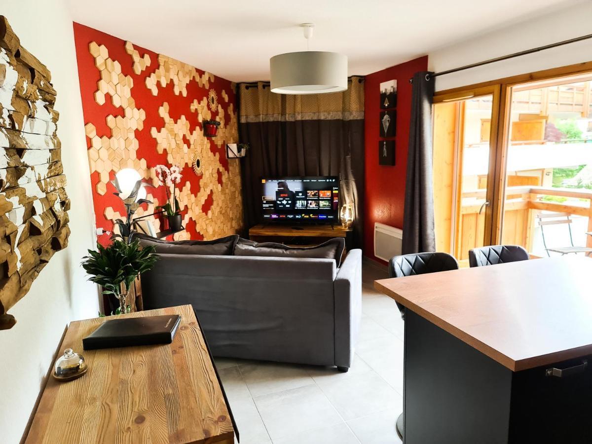Studio Primeveres - Centre Village - Aravistour Сен-Жан-де-Сикст Екстериор снимка